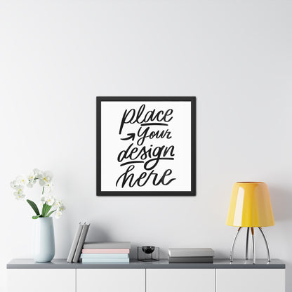 Customizable Framed Poster