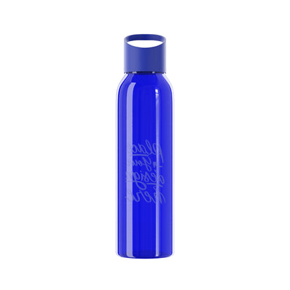 Customizable Sky Water Bottle — Clear 24oz Reusable Bottle