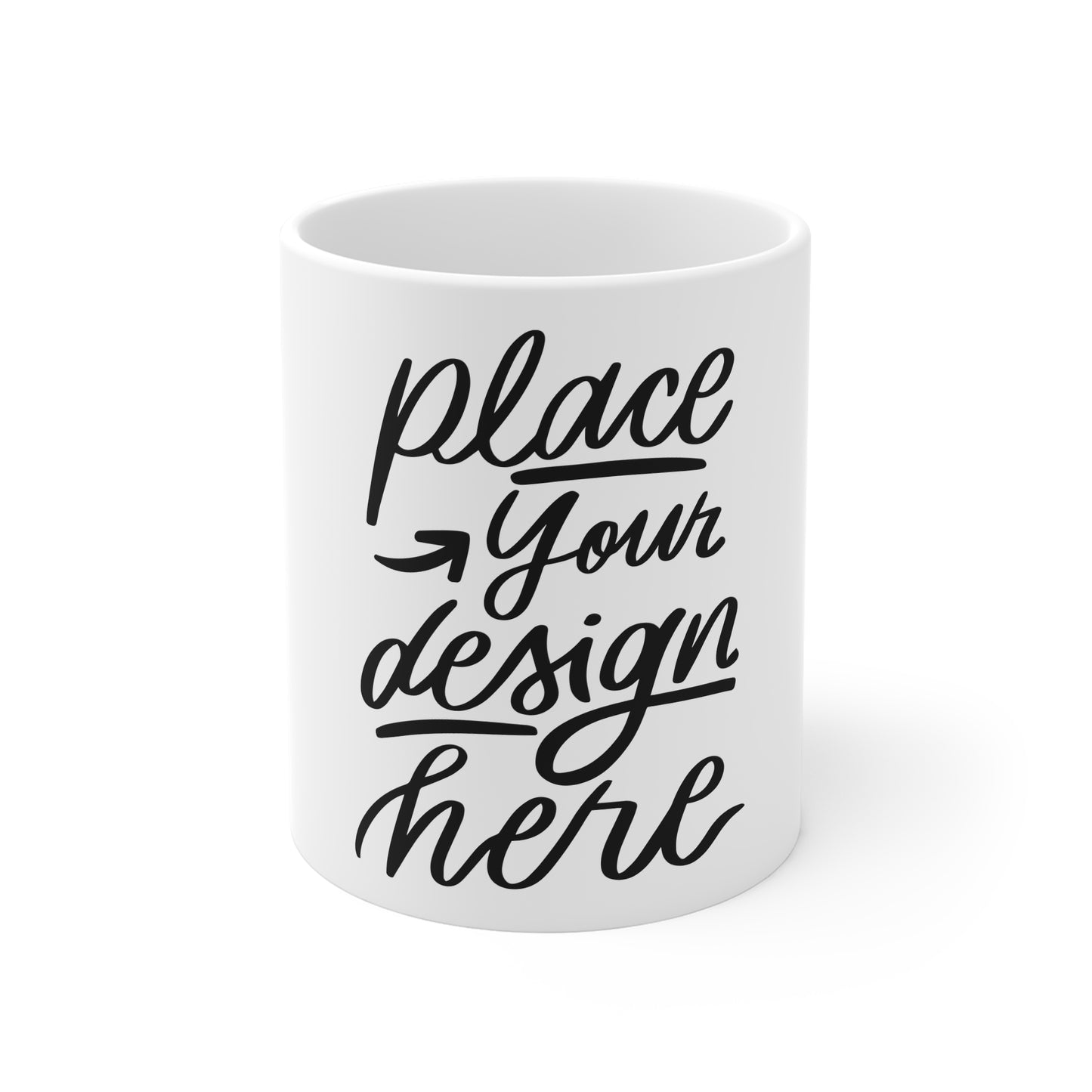 Customizable Coffee Mug — 11oz White Mug