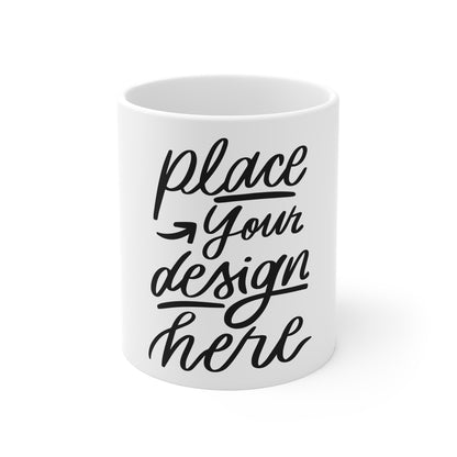 Customizable Coffee Mug — 11oz White Mug