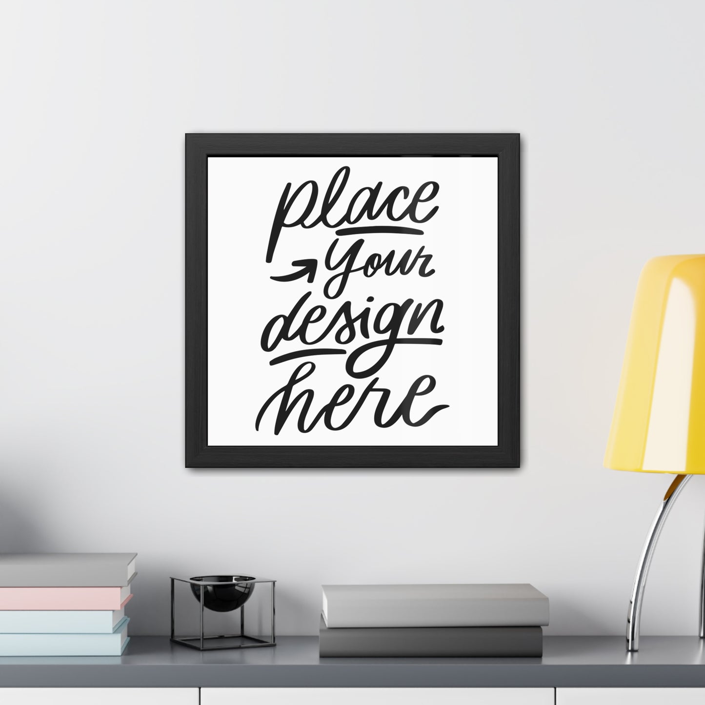 Customizable Framed Poster