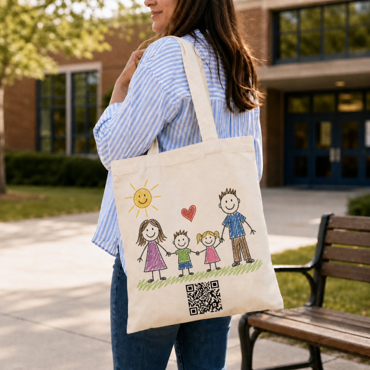 Customizable Cotton Tote Bag