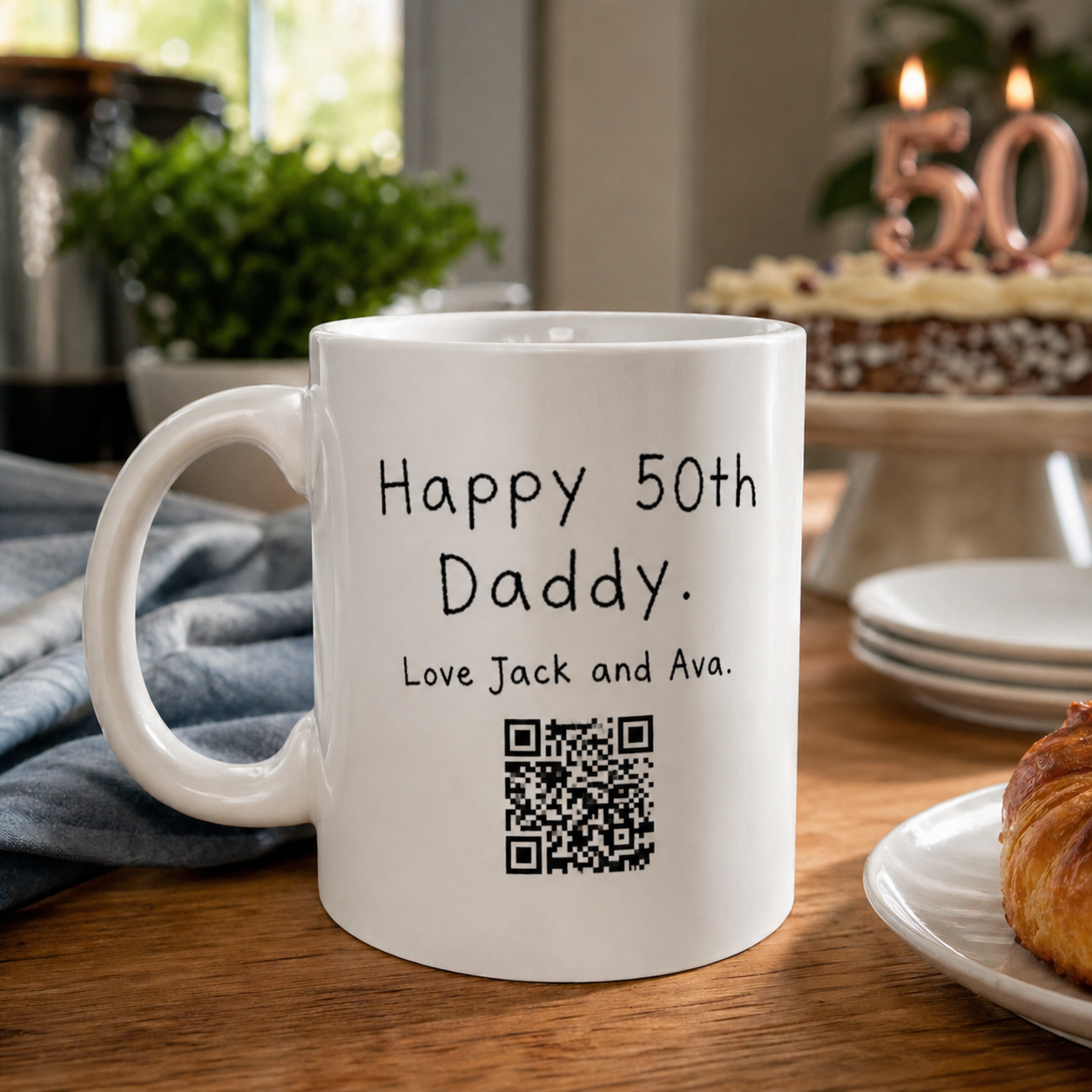 Customizable Coffee Mug — 11oz White Mug