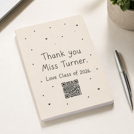 Customizable A5 Softcover Notebook