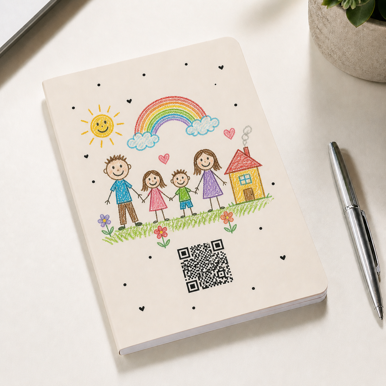 Customizable A5 Softcover Notebook