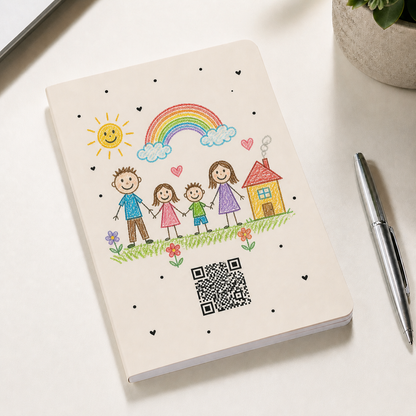 Customizable A5 Softcover Notebook